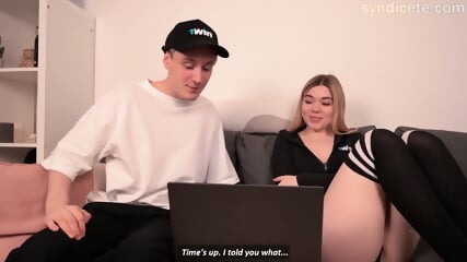 Won a DT in a dispute with her - super-steamy hardcore porn!