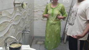 Indian Sutela Bhai Saw the Stepsister Doing the *** and Even After Refusing to Demand to Her Take off the Clothes and Suck
