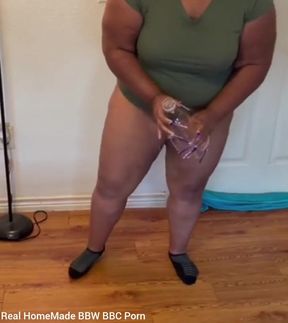 Peeing in a Bottle Drinking My Piss