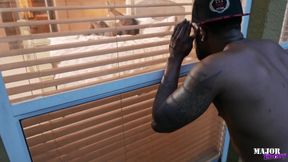Rome Major Sneaks Into Thick Ebony Girls Bedroom to Fill Her up with BBC Cum