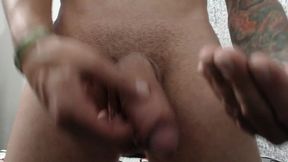 9 inches cock balls is full of cum for explode - Part 2