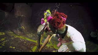 Shibari master class - Rigger Lily lu suspend 2 rope bunnys at the same time - Anuskatzz dreadlocks