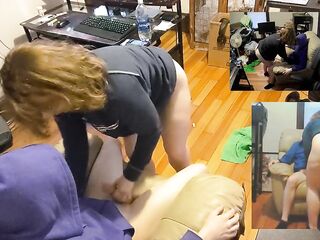 Heather Kane Laughs the Cum into Her Cunt!