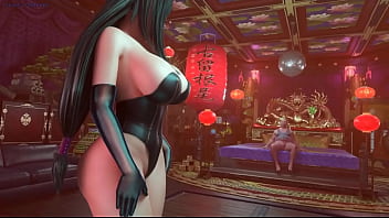 Dancing Wife Strips For Small Old Guy While Husband Waits Outsaid