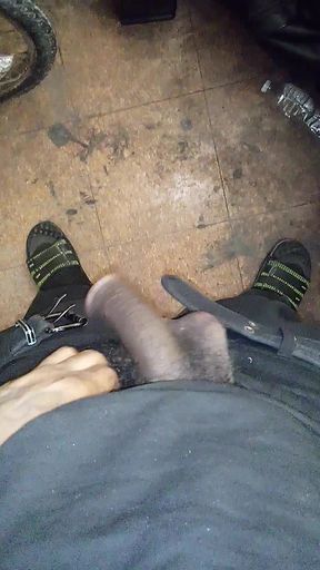 Naughty Big Dick Black Thug Jacks Off Hung BBC