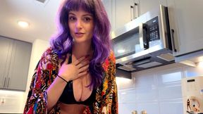 Goddess Petra Banx Makes Her Puppy Slave Dirty Panty & Sock Tea - Female Domination, Pet Play, Foot Worship, Spit, Ass Worship, Public Humiliation