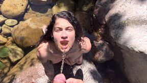 wet wednesday bj in nature