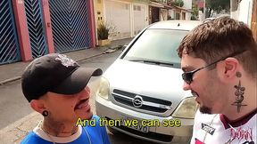 Catei o cara na rua e fudi o cuzinho dele em troca de dinheiro (COMPLETO NO RED)