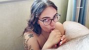 Casual Footjob Turns Into a Blowjob - Swallow