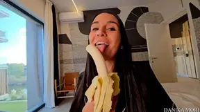 The Perfect Good Morning! Hard Cock, Beautiful Natural Wet Pussy, Takes a Big...