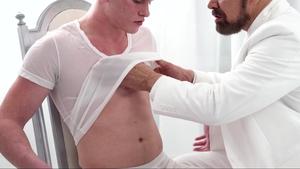 Missionary Boys: Pale supermodel Elder Edwards lusts fingering