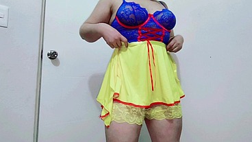COGIENDO A BLANCA NIEVES EN DIFERENTES POSICIONES JOVEN MILF CULONA Caliente siendo follada