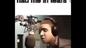 Blond girl gets teared up