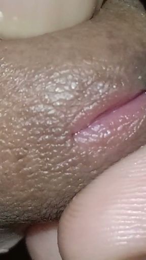 Alone boy Penis Cleaning and wet inside view   Clip 1