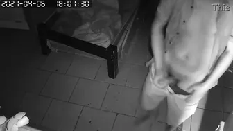Twink caught on camera during amateur gay masturbation