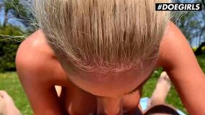 DoeGirls Emily Bright Big Tits Czech MILF Hardcore Outdoor POV Sex
