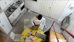 asi me prepara mi proxe... para que sea una excelente puta ,estoy contenta de cojer para el, segunda parte