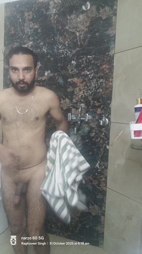 Indian desi man enjoy