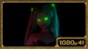 Rebecca, curvaceous young baby sensually dance in the dark