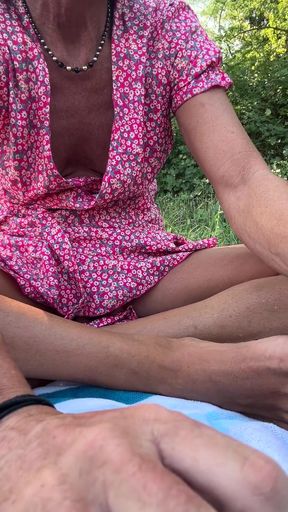 Sissy Andreina Is an Outdoor Exhibitionist