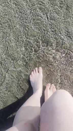 Beach Feet Teasing