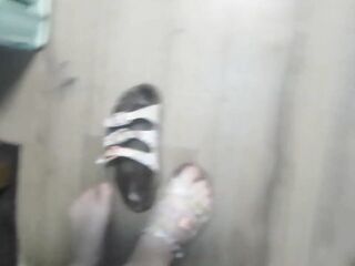 Worn-out Birkenstock Shoes