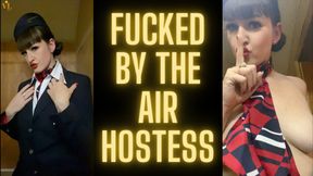 FUCKED BY THE AIR HOSTESS - VIRTUAL SEX PLAY ALONG