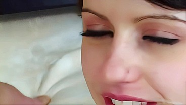 Lexi Belle Swallows Jerry Kovak's Fresh Cum Load