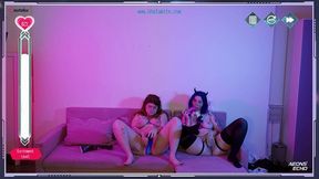 Junoesque Yukinky and Khalamite at francaise sex