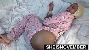 Step Daughter Learns Doggystyle From Skinny Black Babe Sheisnovember - Rough BBC Fucks Her Tight Wet Pussy&#x270C; Aggressively And Fingers - Giving Intense Kneeling Taboo Blowjob By Ms