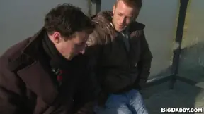 Straight Jock Gets Invited For A Hot Bareback Public Sex