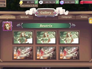 Crystal maidens Nutaku - Beatrix historia