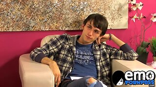 Perverted teenager seduces his partner into drilling his tight backside