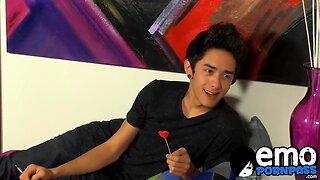 Perverted teenager seduces his partner into drilling his tight backside