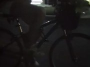 Riding my bike in my briefs