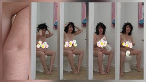 Caturday AM Naked Wakeup Detox Pee n Feed Superbowl Sunday Plans and Chat