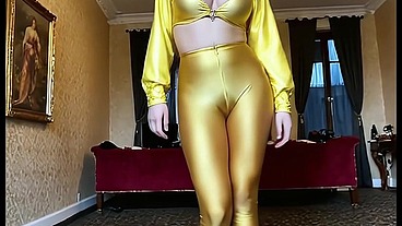 Chubby hijab luxurious shemale teases her feminine body and cums hard (AI Generated)