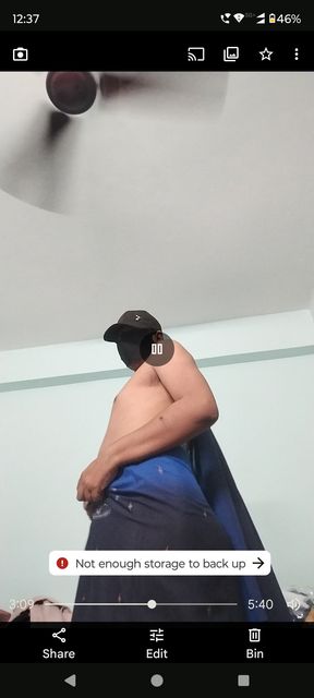 Indian gay boy wearing sari showing his ass &amp; small dick