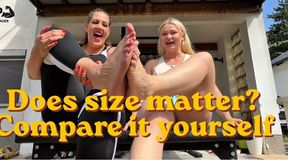 Does size matter? Compare it yourself