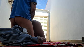 Socando na visinha  at&eacute_ gozar.