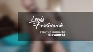 Hairy Gay Man Cuming in the Bedroom - Louis Ferdinando