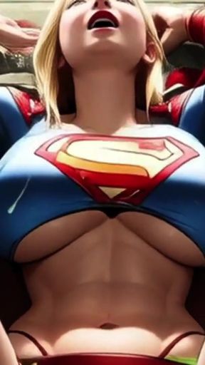 Kara is still REALLY INTO BONDAGE after the events of Spicy Toons: Kara vs Da Kryptonite Krew   Clip 1