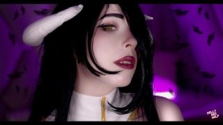 Albedo di Genshin Impact si masturba con Hitachi e poi viene scopata a pecorina