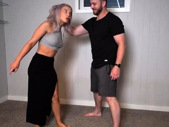 Cayenne Klein blond foot fetish riding cock