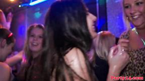 ”Sexy Euro babes at a party horny for some meat”