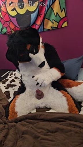 POURING CUM @AngryBarks edges with you to denied orgasm over and over until both of you..💦