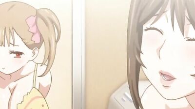 Watch as young cartoon MILF gets her ass drilled by Oppai Tokumori and Tsuyudaku in a FFM threesome