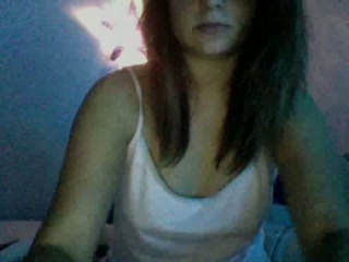 Alluring dark haired nerdy babe in silky nightie was chatting with my buddy