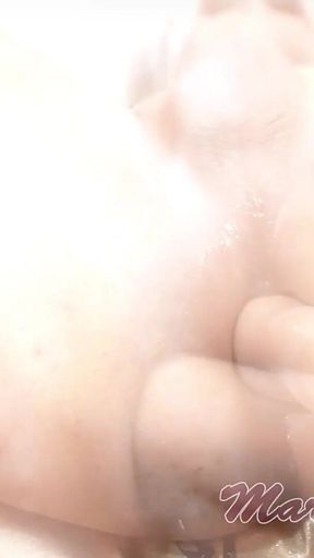 Filling the Sissy Ashole with Her Own Cum After a Hard Fisting by Mistress Hands