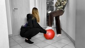 hot ball game - bad vs. good girl